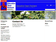 Tablet Screenshot of edteam.com